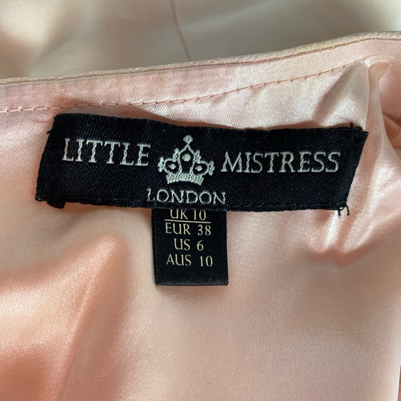 Blush Sequins Little Mistress Dress (Small Stains) - Picture 3 of 5